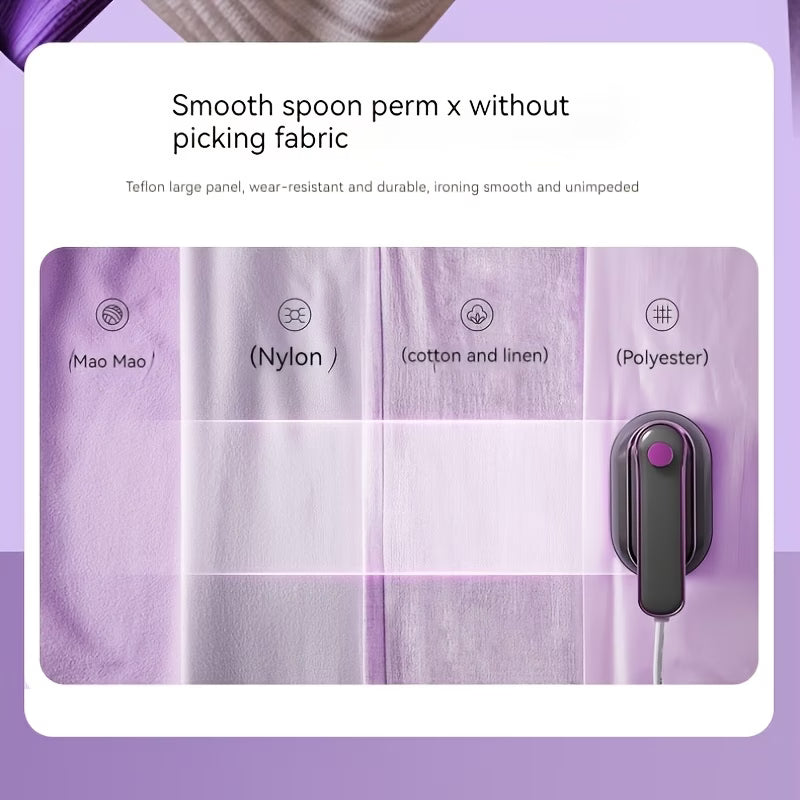 1000W Portable Steam Iron – Garment Steamer